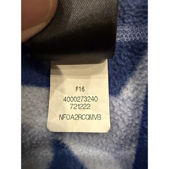 The North Face Youth Girls Blue Fleece Full Zip Outdoors Hoodie Jacket Size XL - Picture 8 of 10